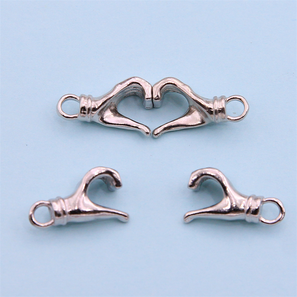 Jewelry Making For Couples - 5Sets NIEUWE Liefde Hart Magneet Aangesloten