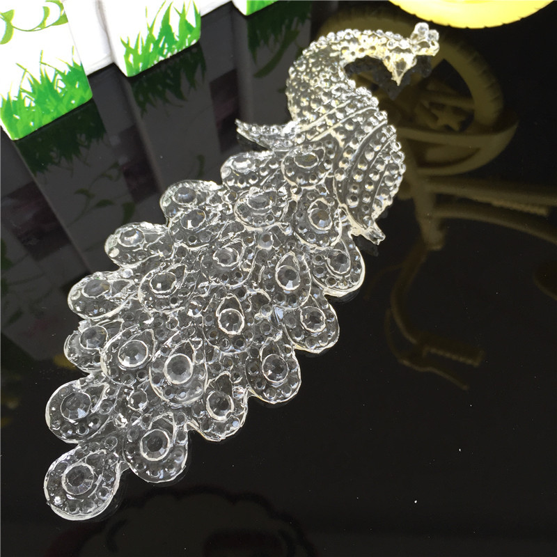 Resin Mold Jewelry - DIY Creatieve Pauw Sieraden Hanger Siliconen