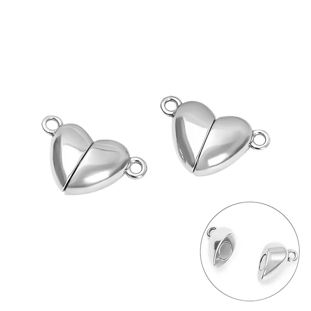 Jewelry Making For Couples - 5 Paar Love Heart Magnetische Verbonden