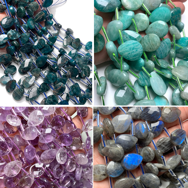 Jewelry Making Amazon - Facet Natuurlijke 8x12mm Labradoriet Amazon Sodaliet