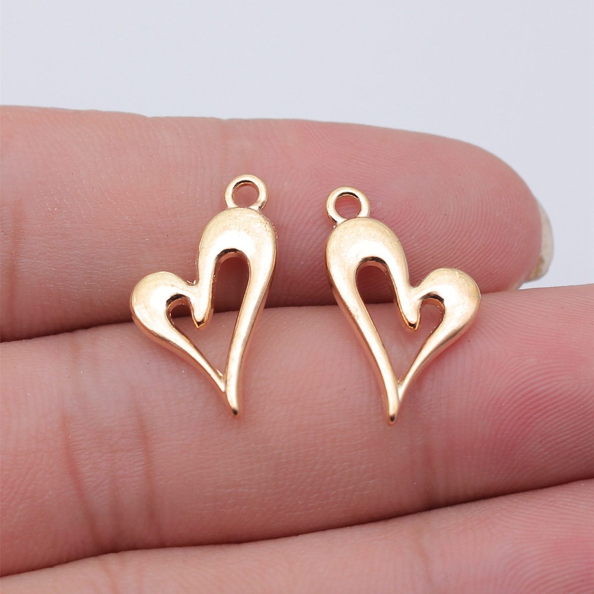 Jewelry Making For Couples - Mini holle hart vintage paar charme