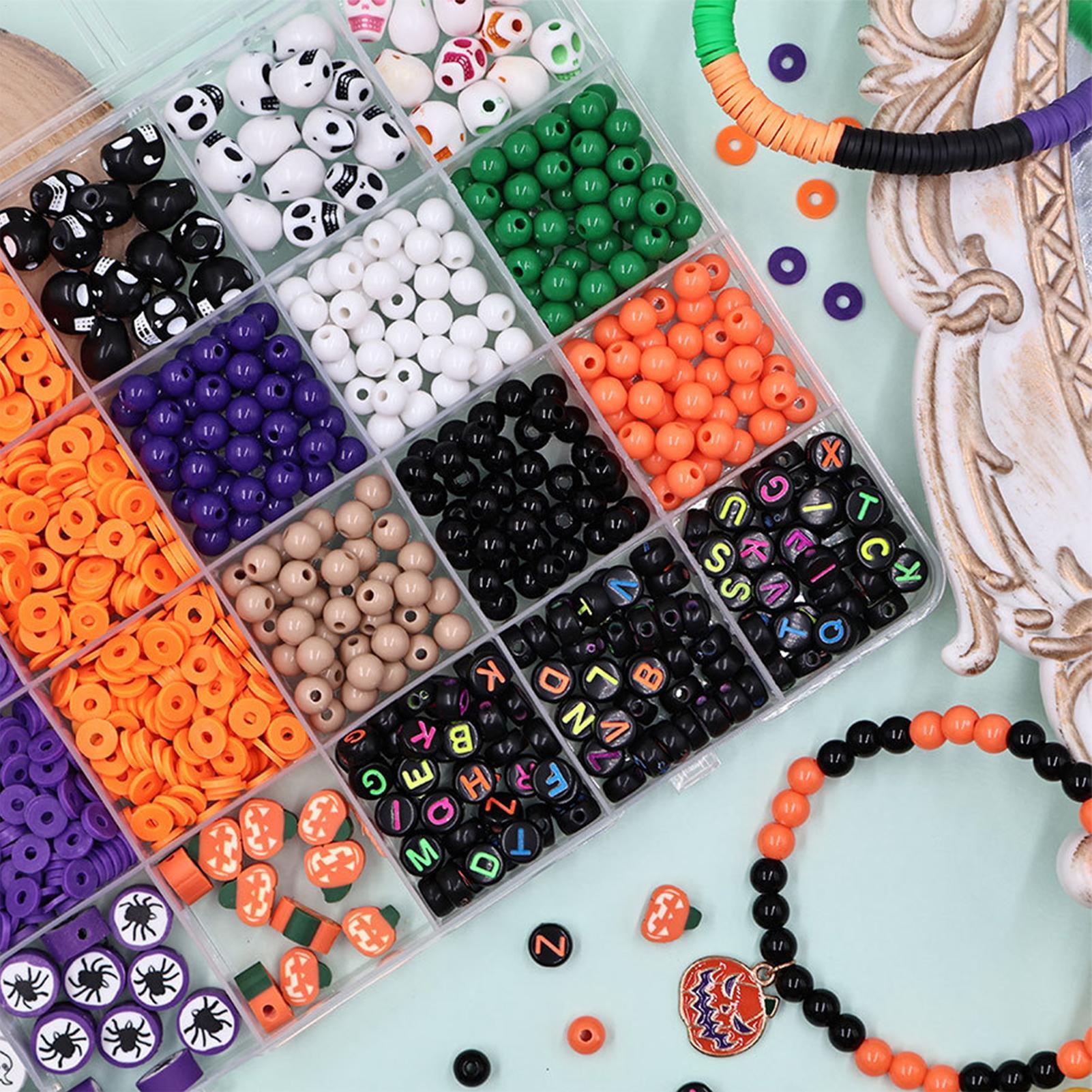 Jewelry Making Kits For Girls - Halloween-armbandjesmaakset Spookachtig schattig feestelijk thema Gereedschap