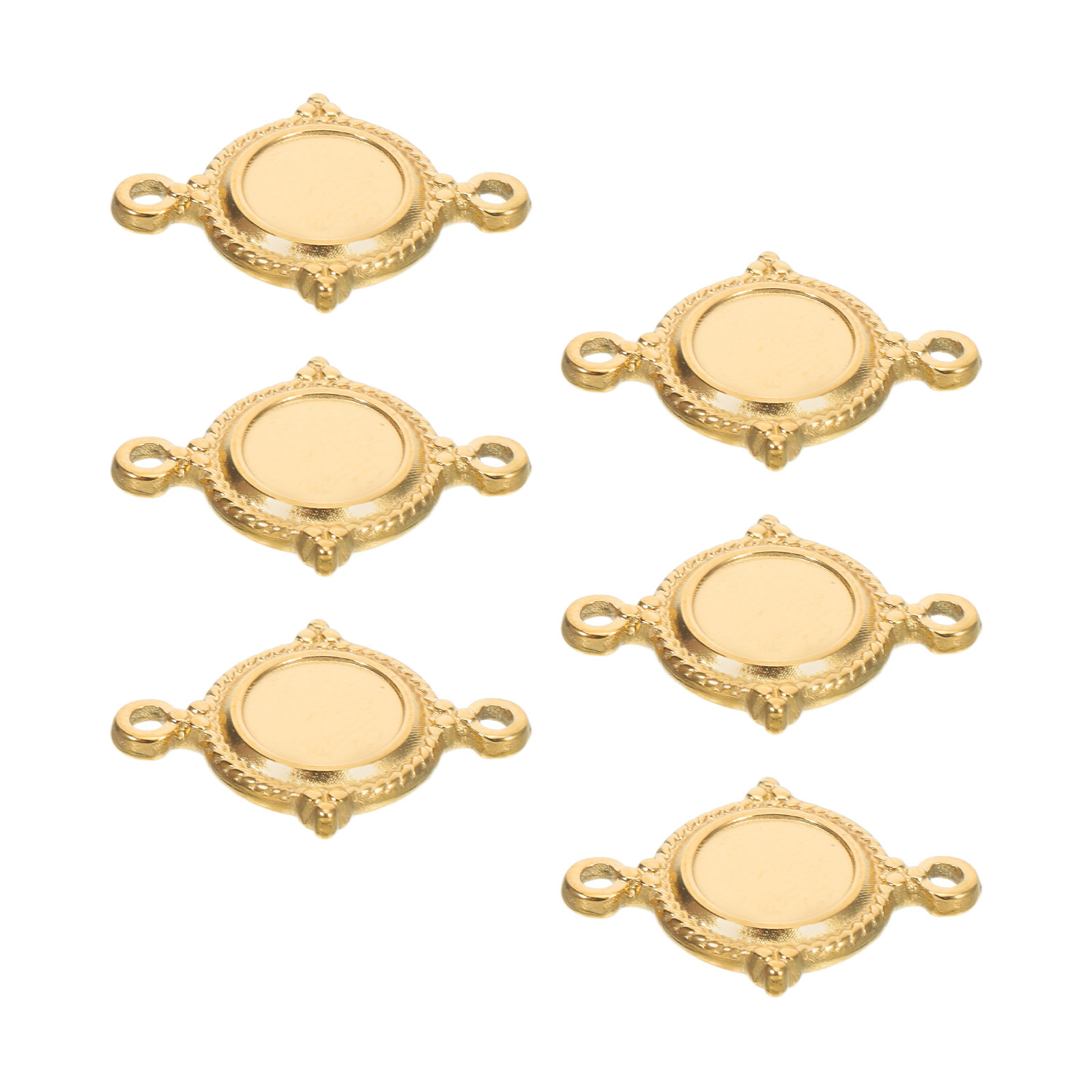 6 stuks roestvrijstalen blanco - Pendant Blank Bezel recensie en prijs