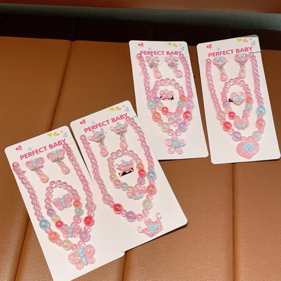 Glitter roze hart kralen siera - Jewelry Making Kits For Girls recensie en prijs