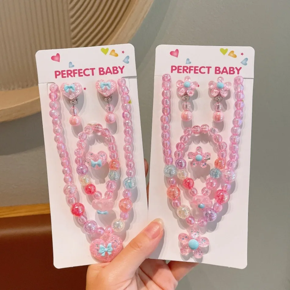 Glitter roze hart kralen siera - Jewelry Making Kits For Girls recensie en prijs