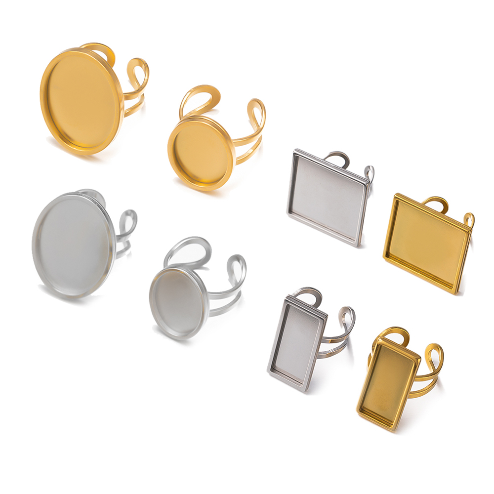 4 Stuks Roestvrij Staal Gouden - Jewelry Making Ring Tool recensie en prijs
