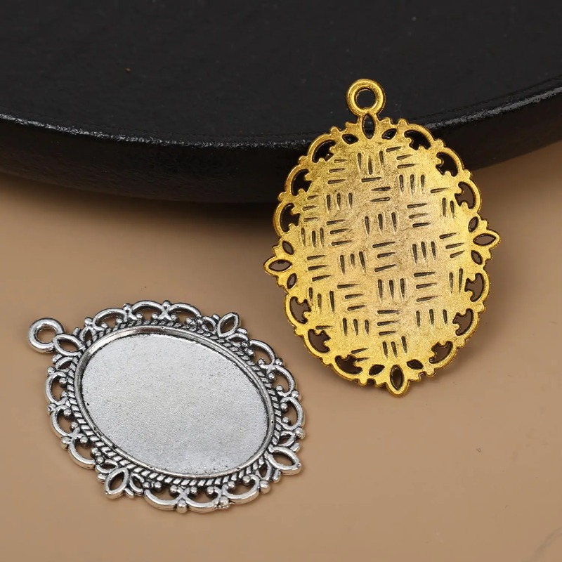 Vintage ovale kant-bezel hange - Pendant Blank Bezel recensie en prijs