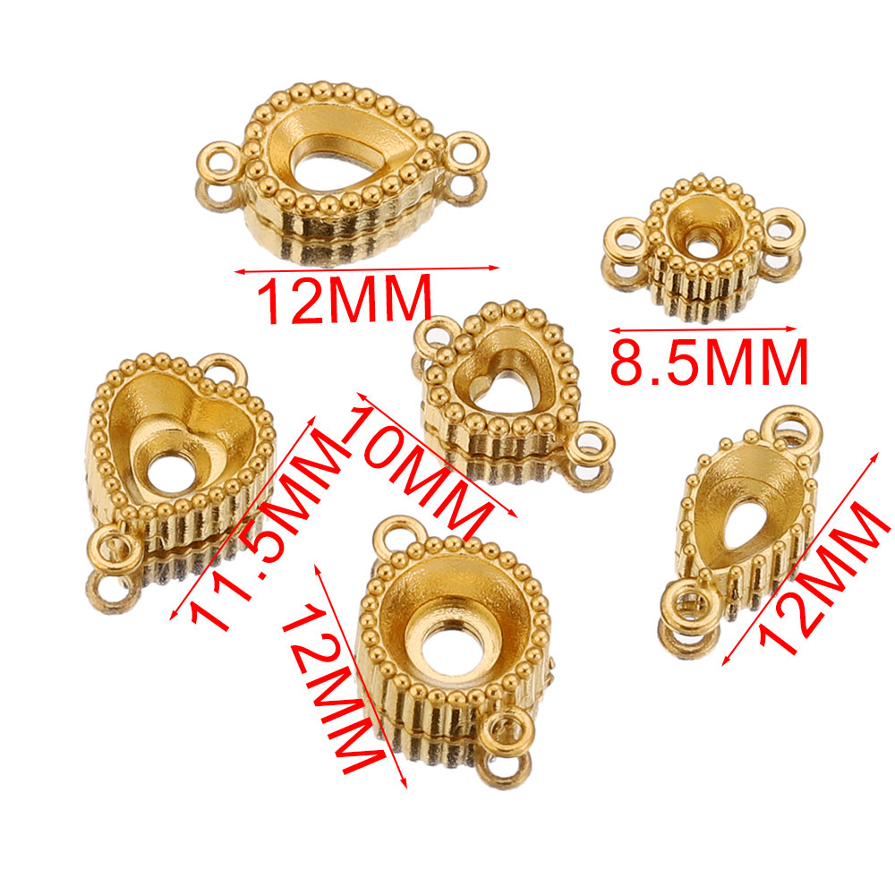 10 stuks roestvrij staal dubbe - Pendant Blank Bezel recensie en prijs