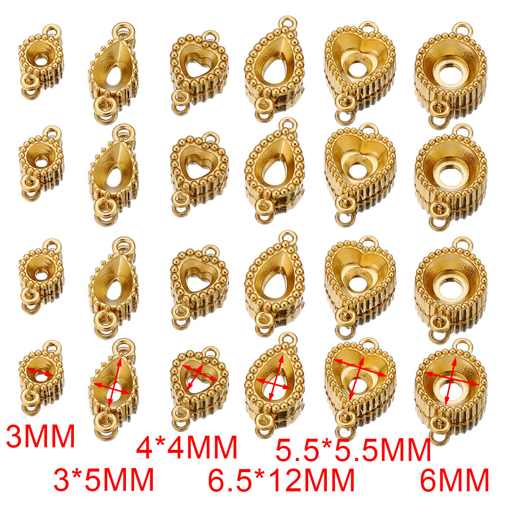 10 stuks roestvrij staal dubbe - Pendant Blank Bezel recensie en prijs