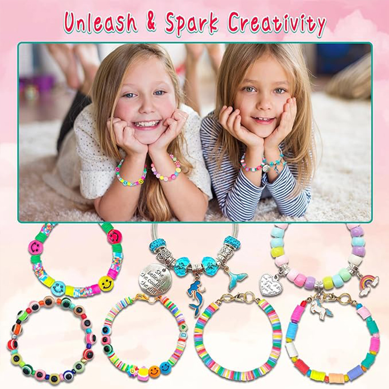 3400 stks Kralen Bedels Sierad - Jewelry Making Kits For Girls recensie en prijs