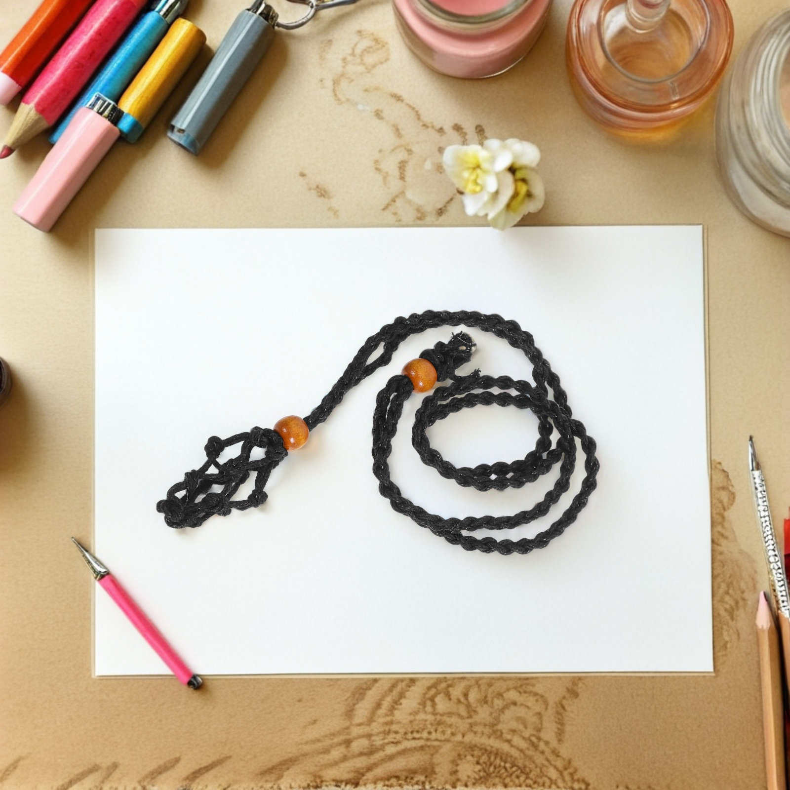 1 set: zwarte ijzerdraad en ge - Jewelry Making Beginners recensie en prijs