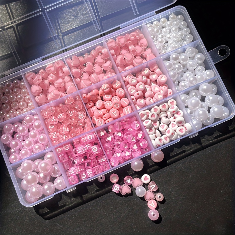 10-delige roze alfabetdoos, ac - Jewelry Making Beginners recensie en prijs
