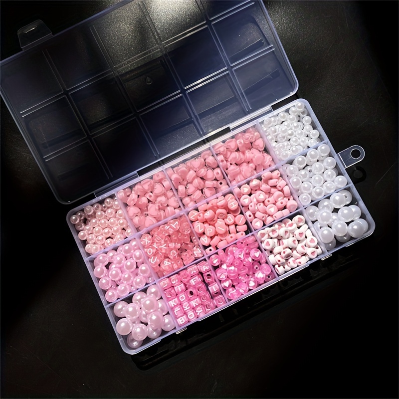 10-delige roze alfabetdoos, ac - Jewelry Making Beginners recensie en prijs