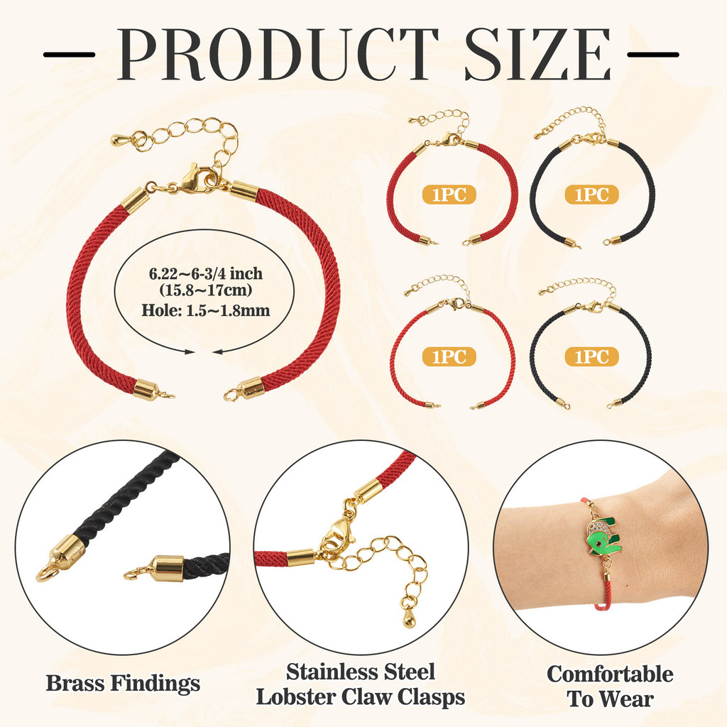 4-delige verstelbare nylon Mil - Jewelry Making For Couples recensie en prijs
