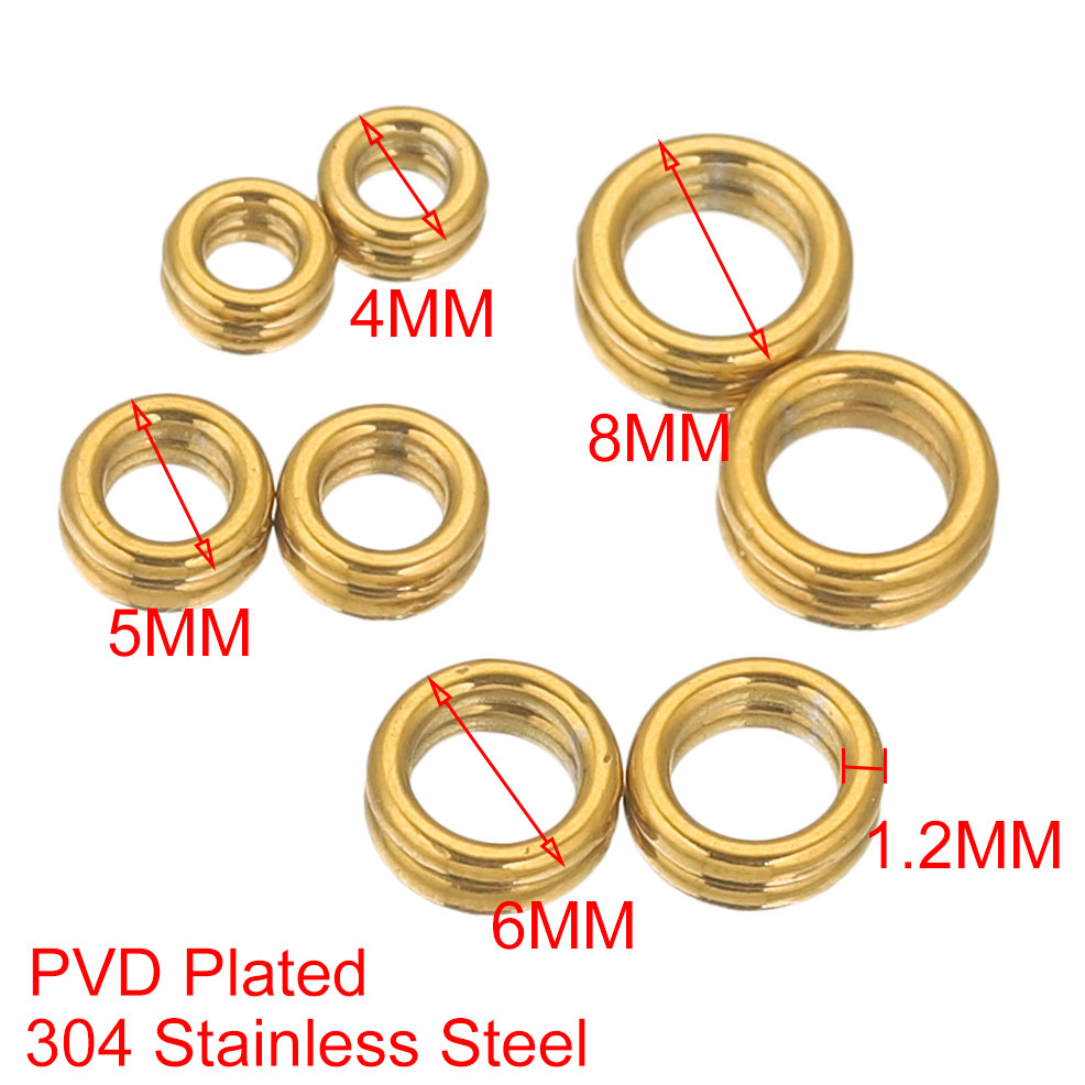 50 stuks roestvrij staal geslo - Jewelry Making Ring Tool recensie en prijs