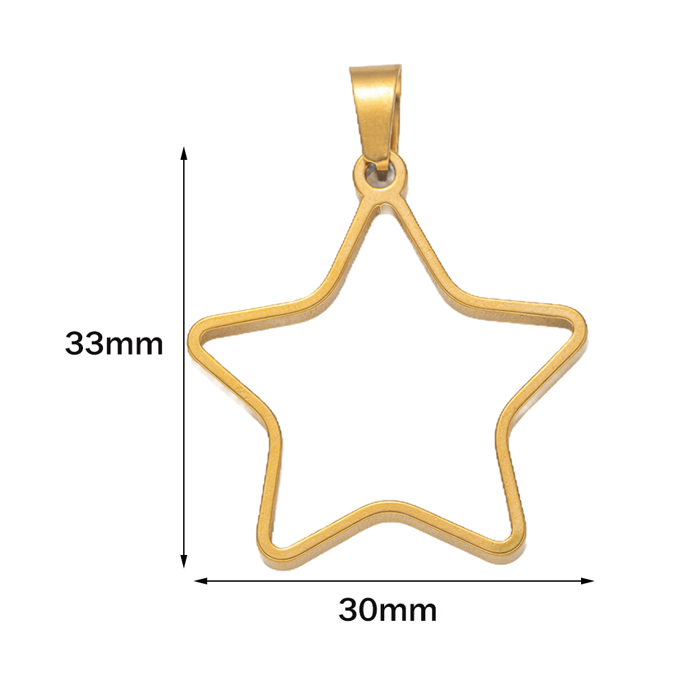 5 stuks roestvrij staal open r - Pendant Blank Bezel recensie en prijs