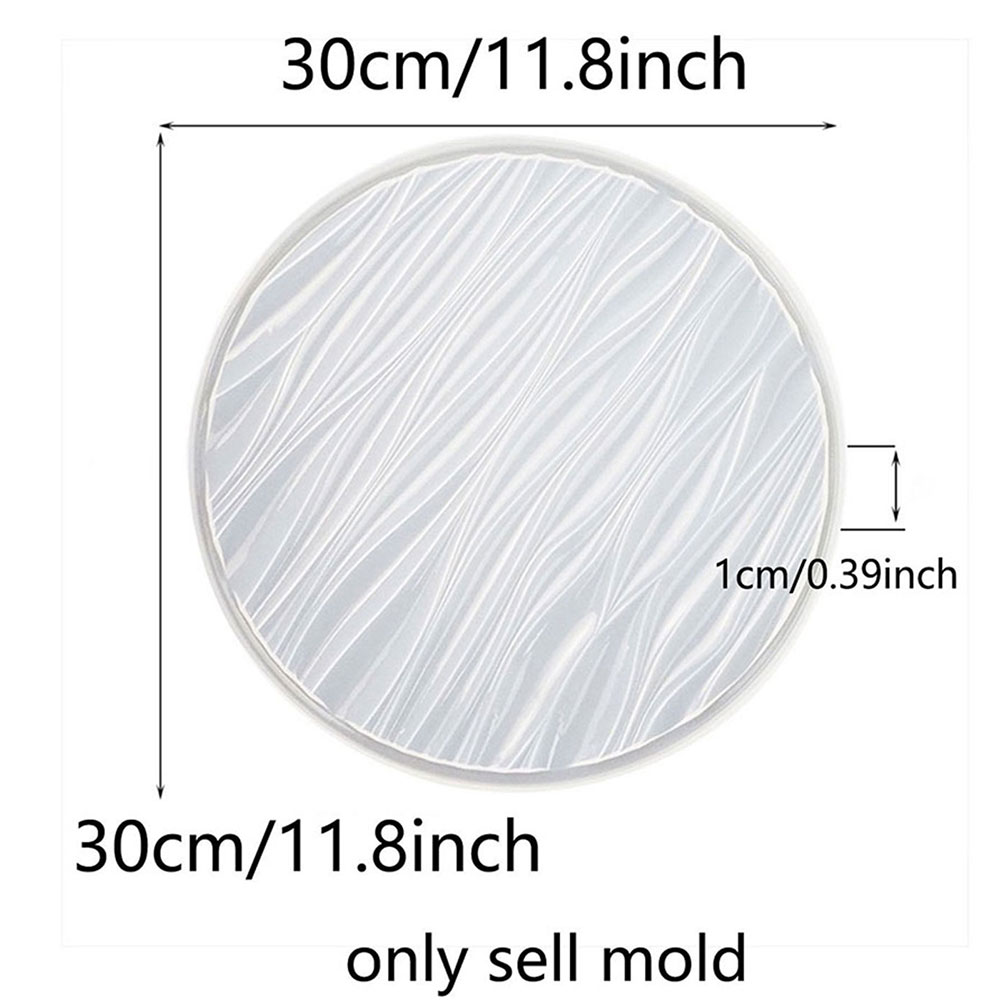 Grote ronde siliconen mal voor - Resin Mold Jewelry recensie en prijs