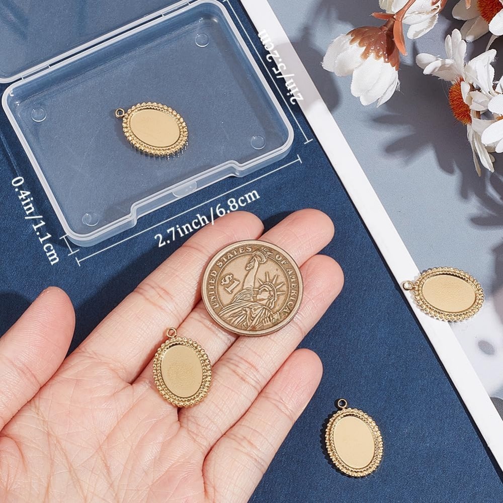 6 stuks Cabochon Instellingen  - Pendant Blank Bezel recensie en prijs