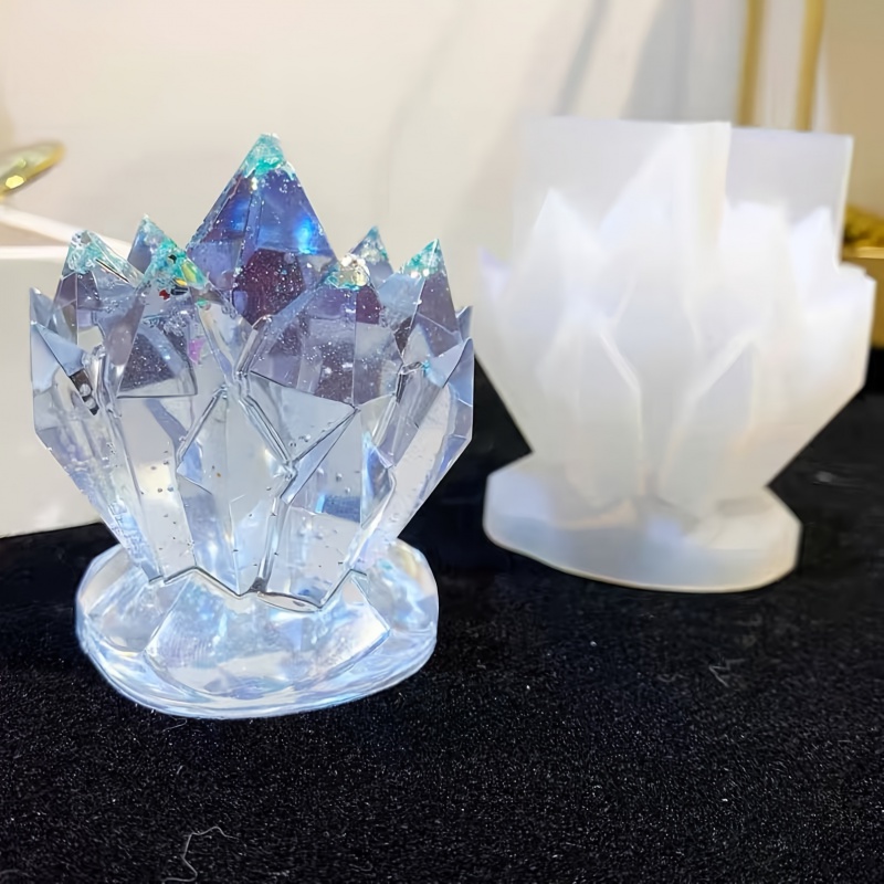 1pcCrystal Cluster Decoratieve - Resin Mold Jewelry recensie en prijs
