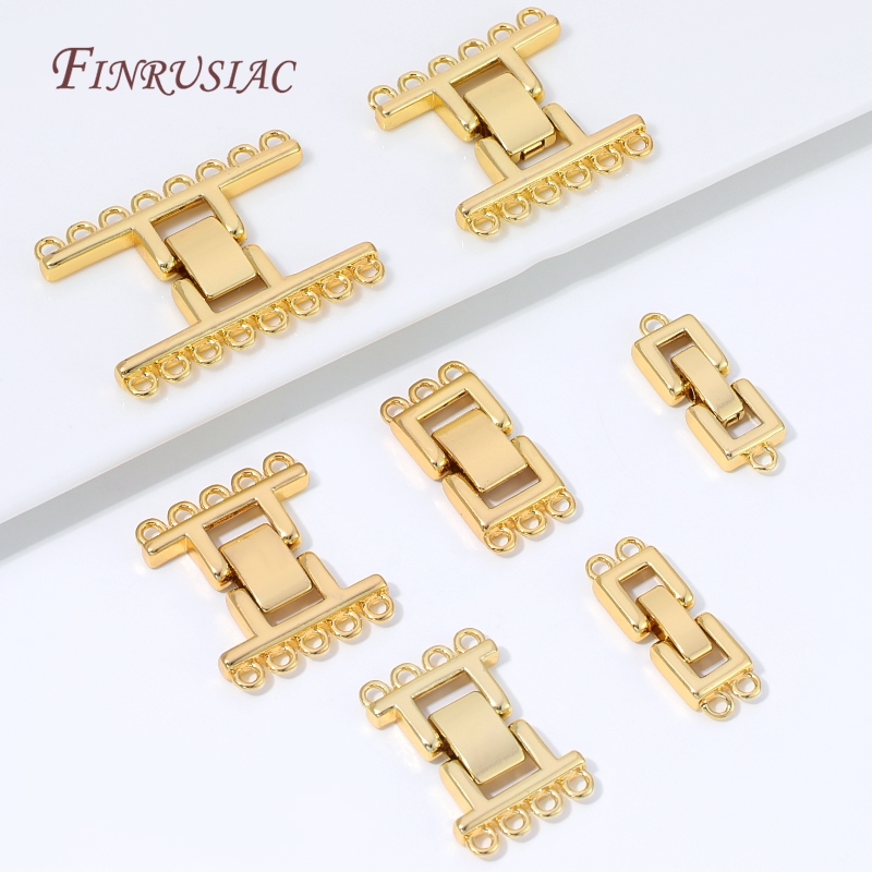 18K vergulde multi-strengs slu - Jewelry Making Beads recensie en prijs