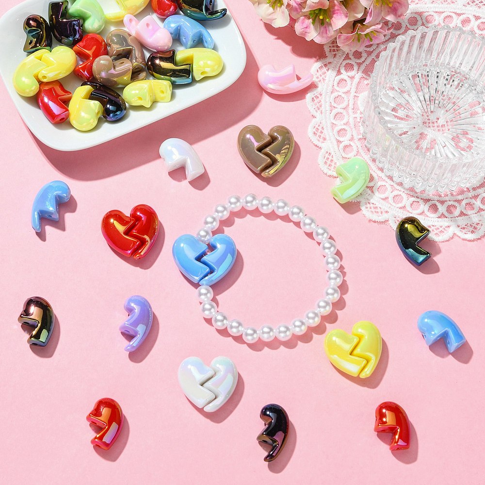 Kitbeads 40x Gebroken Hart Acr - Jewelry Making For Couples recensie en prijs