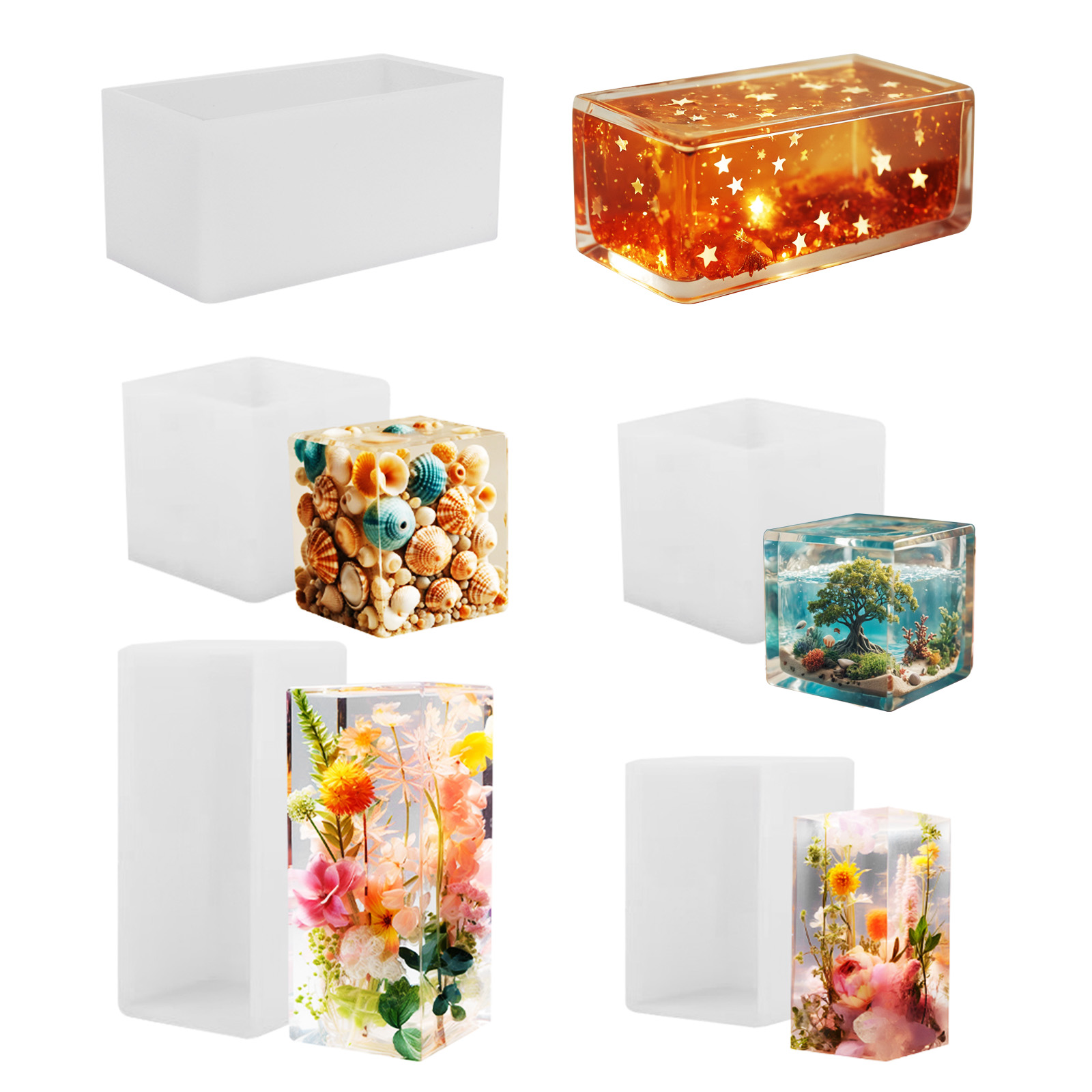 Epoxy gietvorm siliconen mal D - Resin Mold Jewelry recensie en prijs