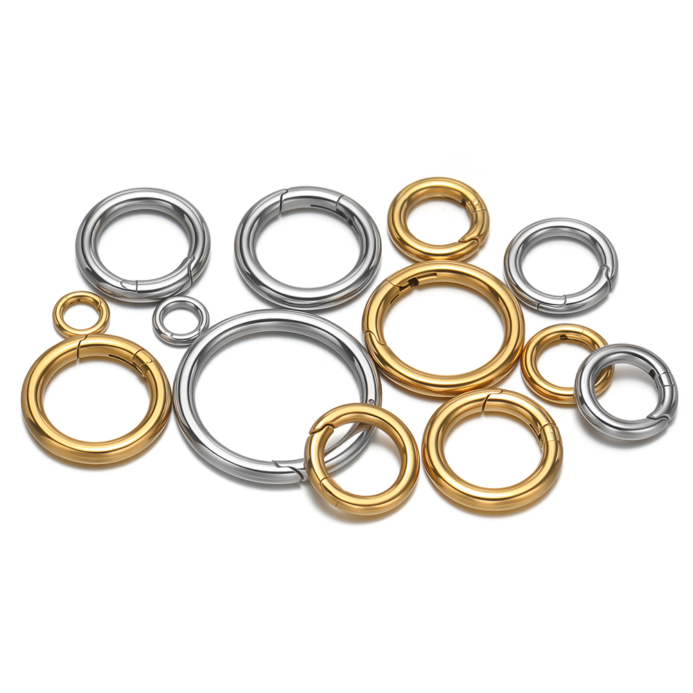 2 stks/partij Ronde Lente Slui - Jewelry Making Metal recensie en prijs