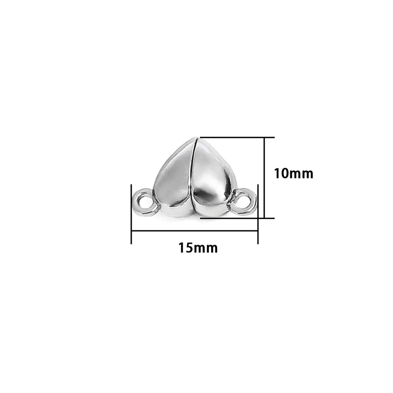 5 Paar Love Heart Magnetische  - Jewelry Making For Couples recensie en prijs