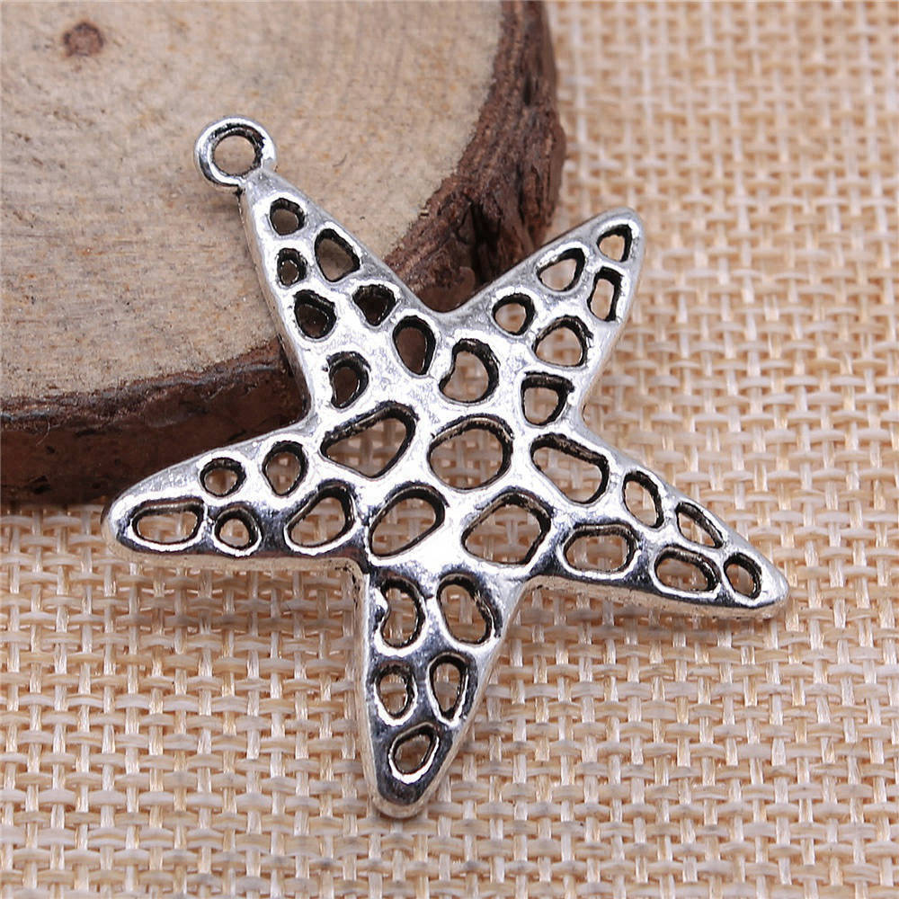 4 Stks/partij Zeester Bedels V - Jewelry Making For Couples recensie en prijs