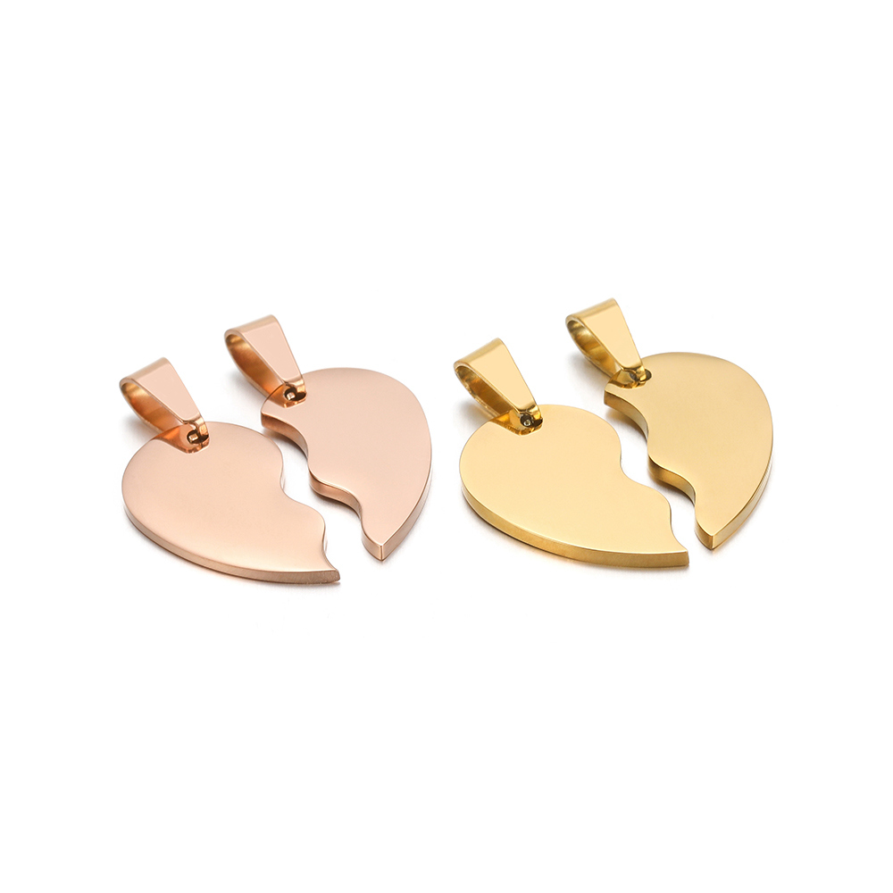 2 stks/set Rvs Goud Kleur Gebr - Jewelry Making For Couples recensie en prijs