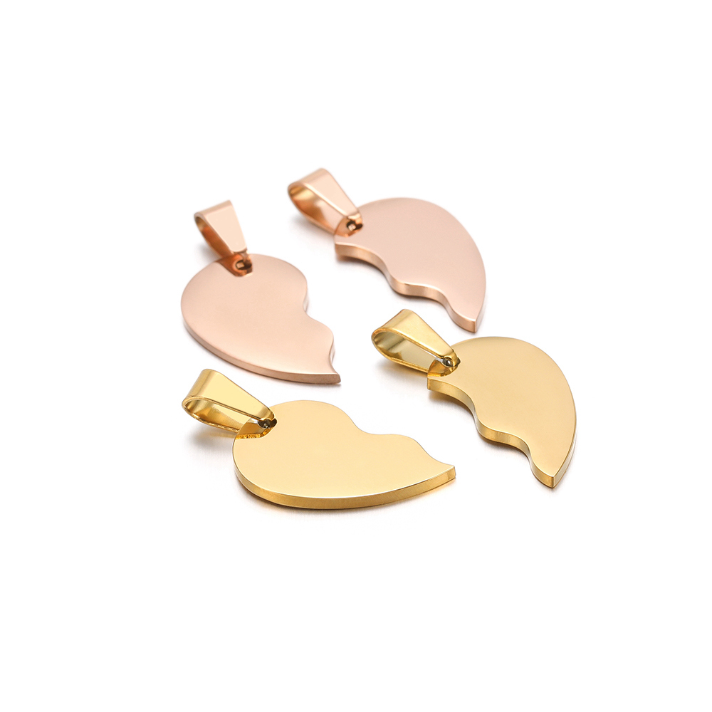 2 stks/set Rvs Goud Kleur Gebr - Jewelry Making For Couples recensie en prijs