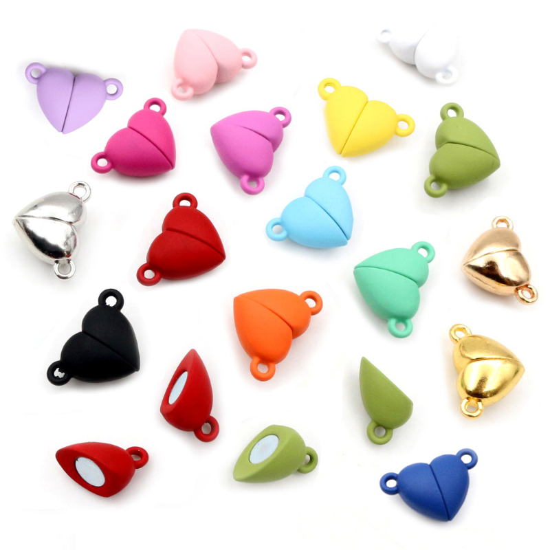 5 Sets Liefde Hartvormige Magn - Jewelry Making For Couples recensie en prijs