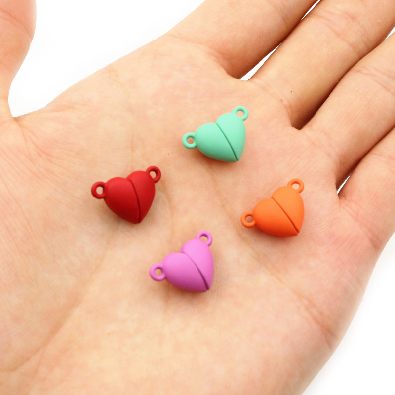 5 Sets Liefde Hartvormige Magn - Jewelry Making For Couples recensie en prijs