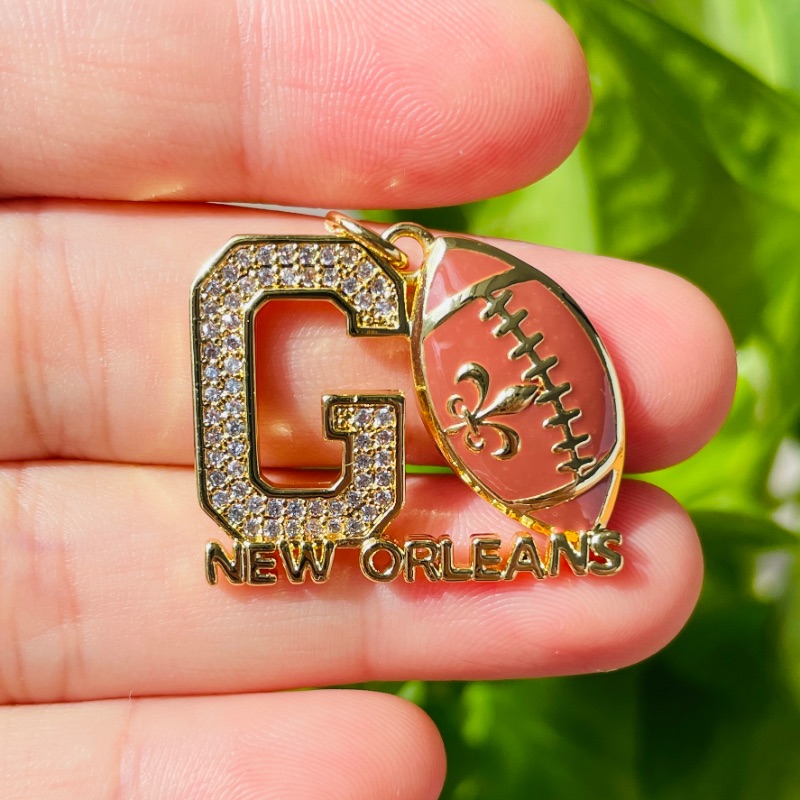 5Pcs Micro Pave Gaan New Orlea - Jewelry Making New Orleans recensie en prijs