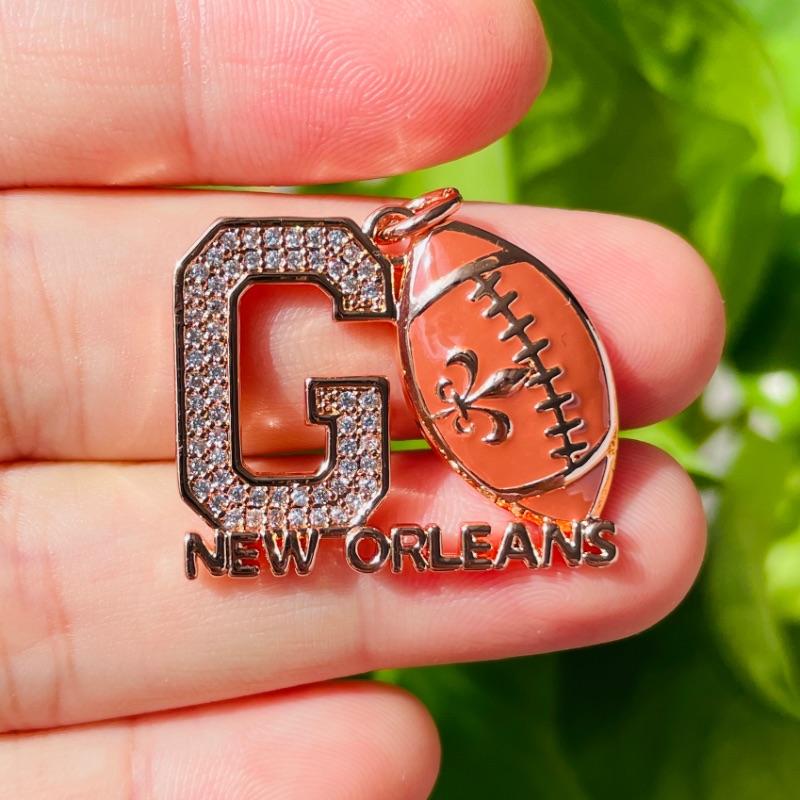 5Pcs Micro Pave Gaan New Orlea - Jewelry Making New Orleans recensie en prijs