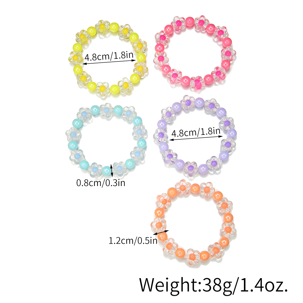 5 stks/set Kleurrijke Kralen B - Jewelry Making Kits For Girls recensie en prijs
