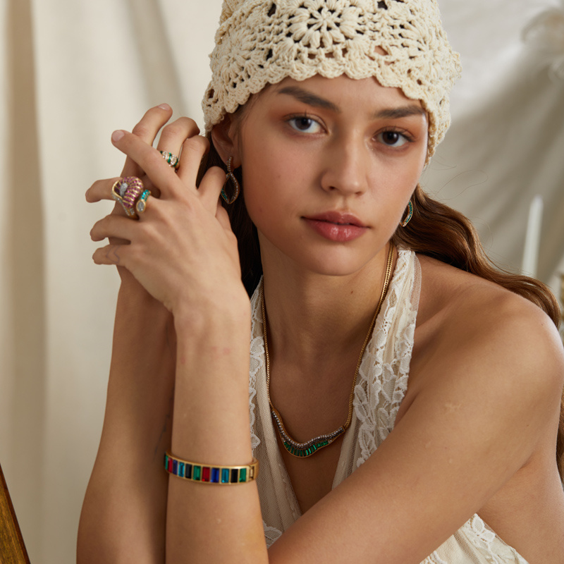Vintage kristallen armband kle - Jewelry Making Dubai recensie en prijs