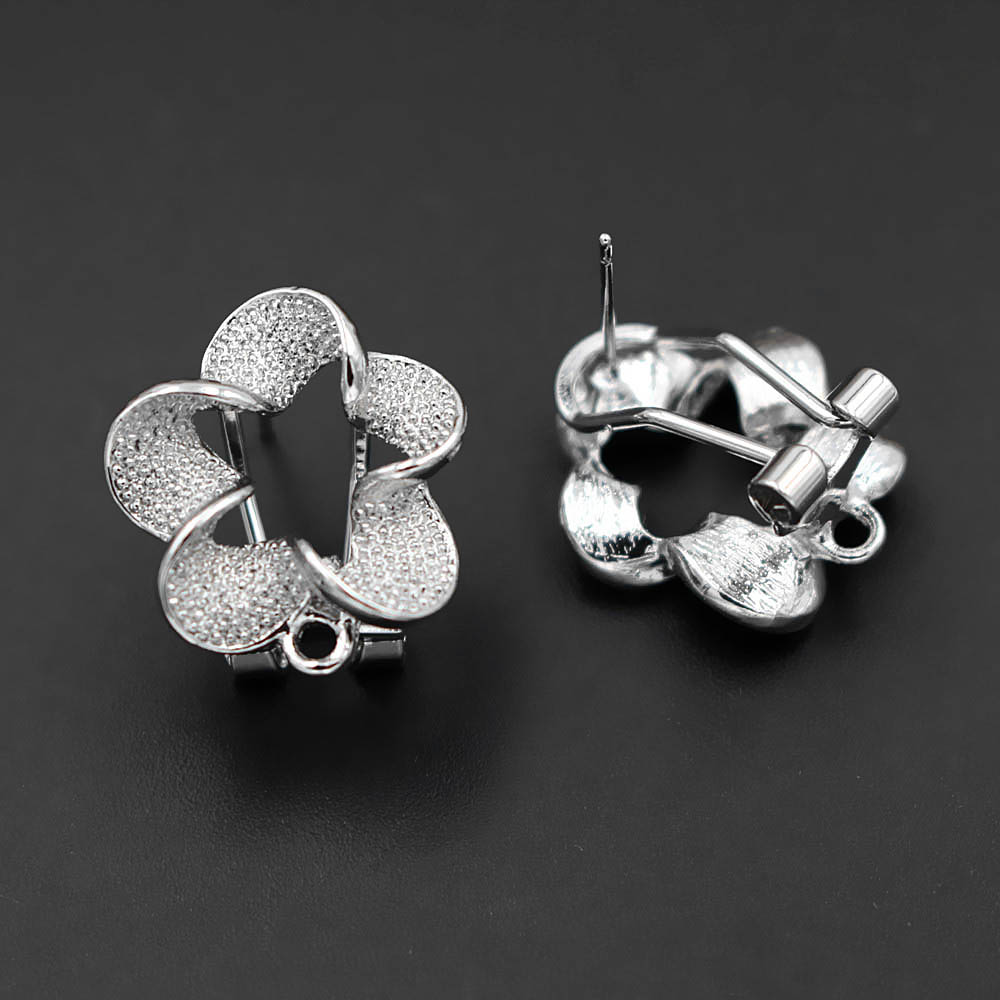 10 paar filigraan bloem oorbel - Jewelry Making Dubai recensie en prijs