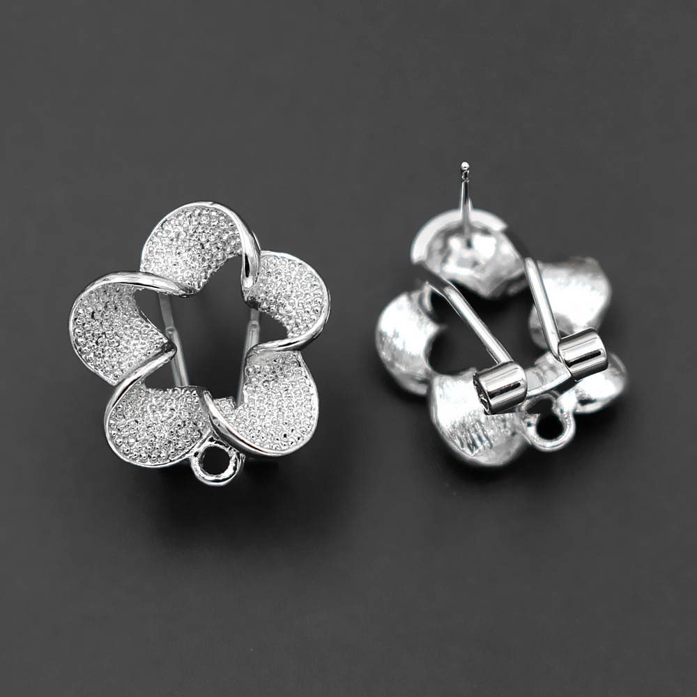10 paar filigraan bloem oorbel - Jewelry Making Dubai recensie en prijs