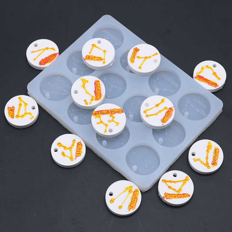 12-gaats sterrenbeeld hanger s - Resin Mold Jewelry recensie en prijs