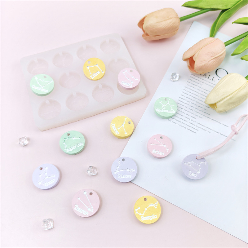 12-gaats sterrenbeeld hanger s - Resin Mold Jewelry recensie en prijs