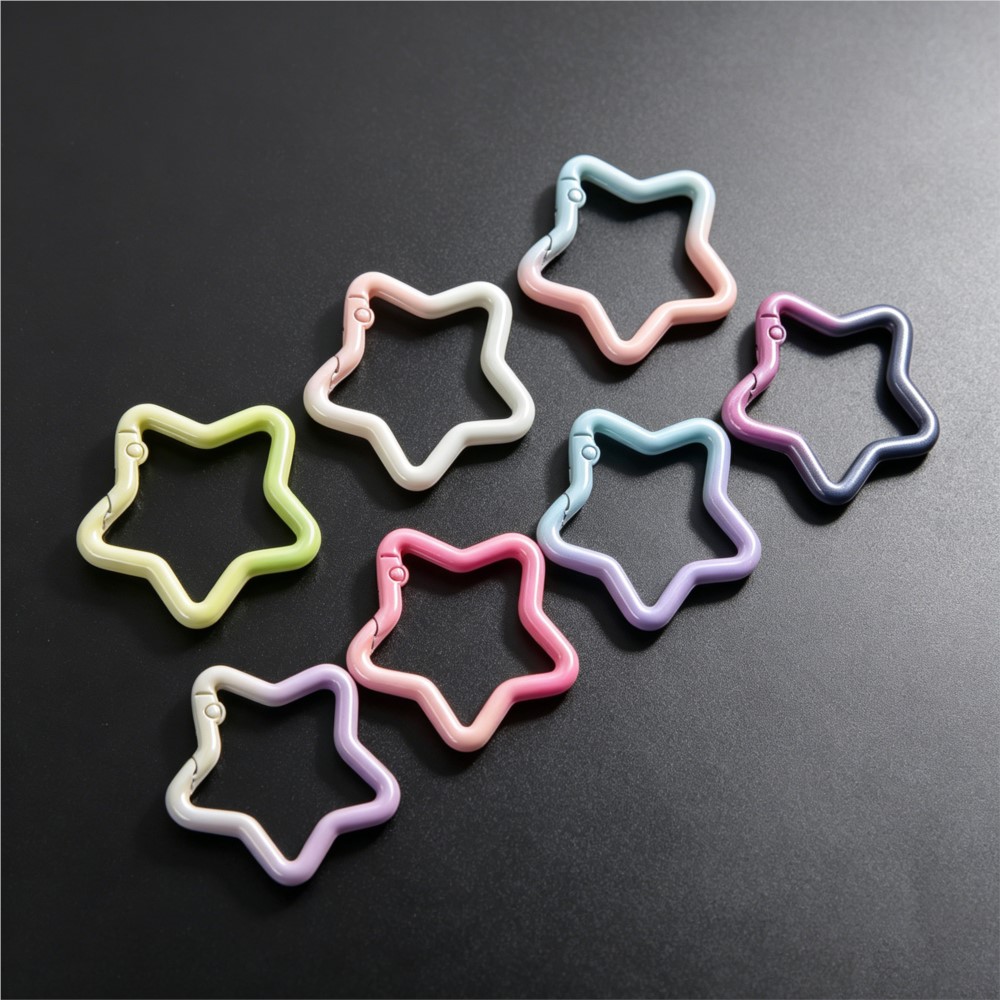 5 STKS Gradiënt Stervorm Lente - Jewelry Making Ring Tool recensie en prijs